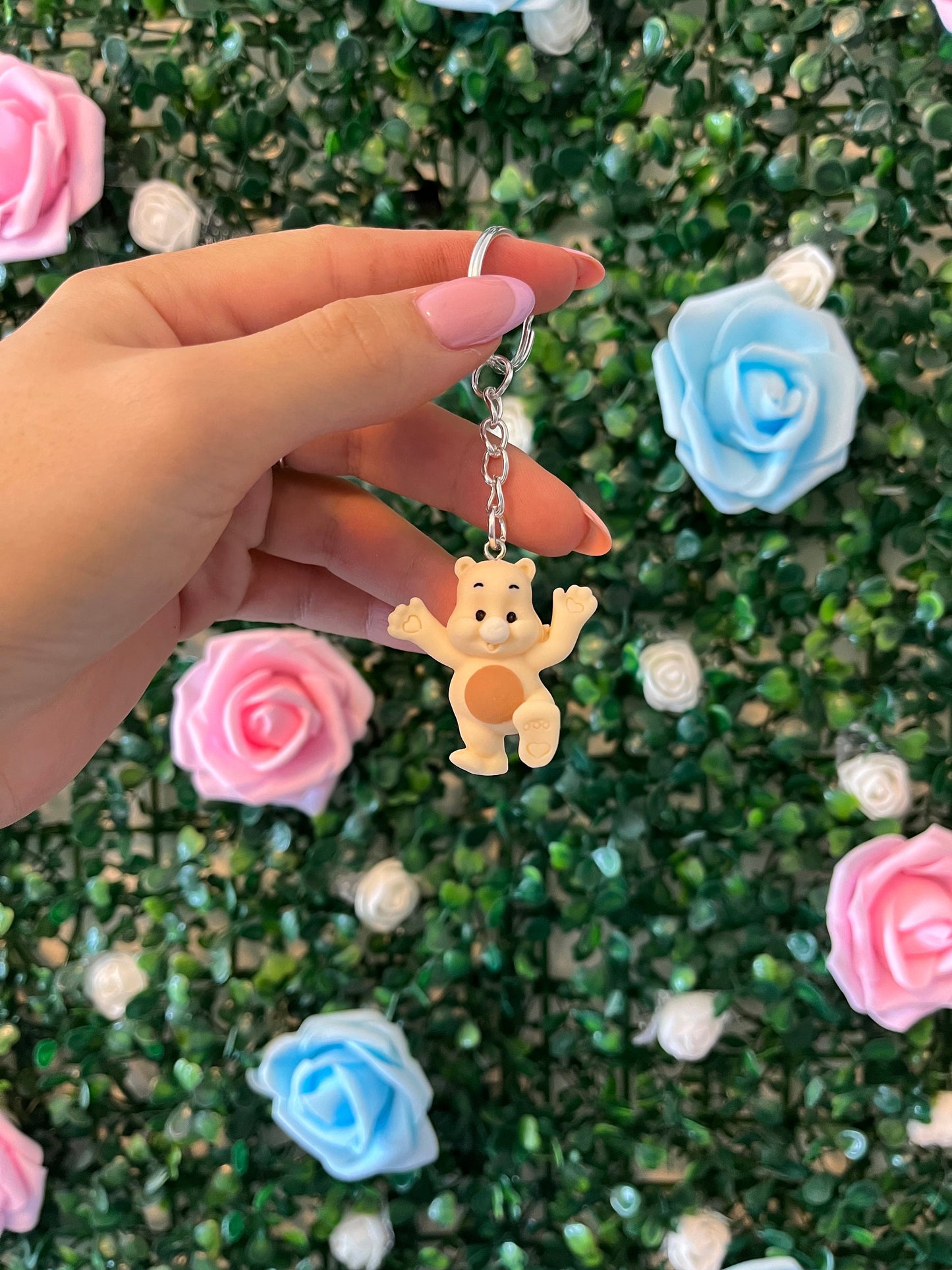 bear with accessory keyring.