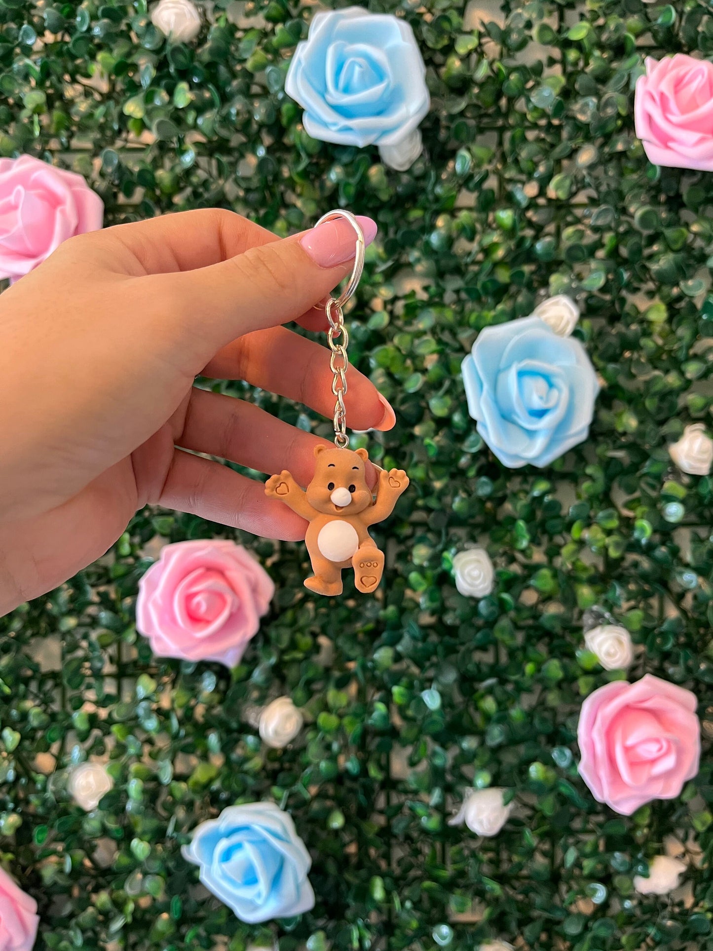 bear with accessory keyring.