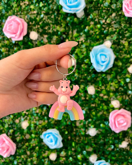 bear with accessory keyring.