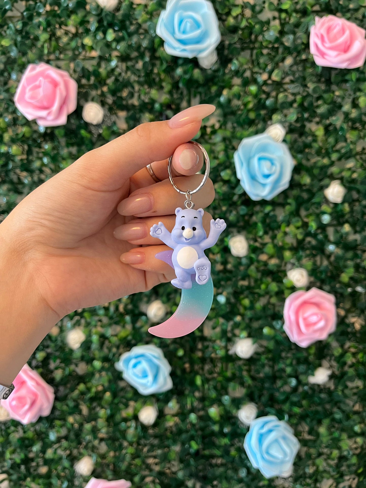 bear with accessory keyring.